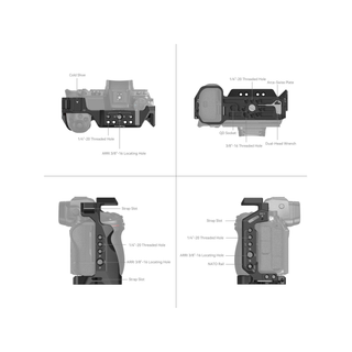 SmallRig Cage for Nikon Z 5 / Z 6 / Z 7 / Z 6II / Z 7II 2926B