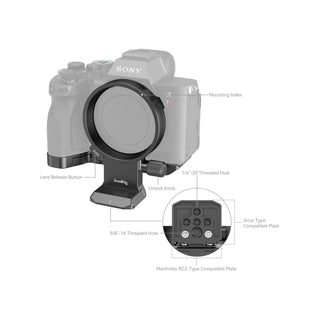 SmallRig Rotatable Horizontal-to-Vertical Mount Plate Kit for Sony Alpha 7R V / Alpha 7 IV / Alpha 7S III / Alpha 7R IV 4148