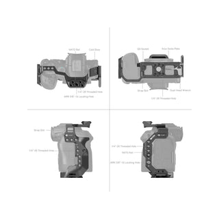 SmallRig Cage for Canon EOS R6 Mark II 4159