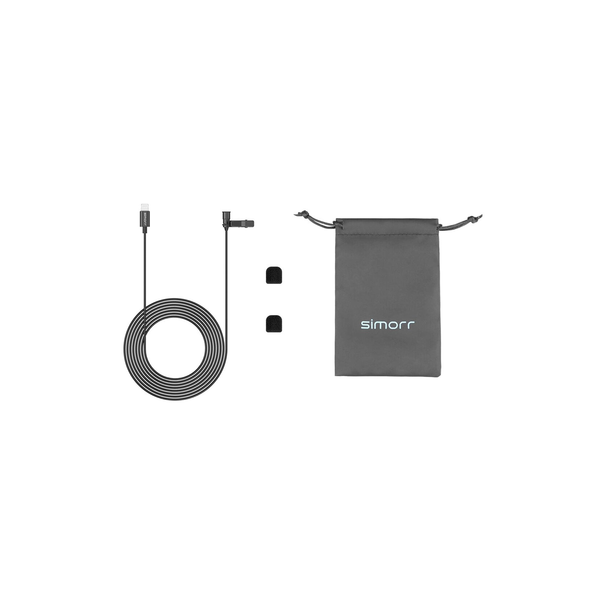 SmallRig Wave L3 Lightning Lavalier Microphone 3453B Black