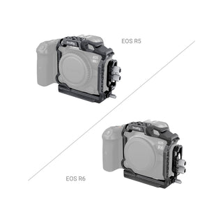 SmallRig "Black Mamba" Half Cage / Cable Clamp for Canon EOS R5/R6/R5 C 3656