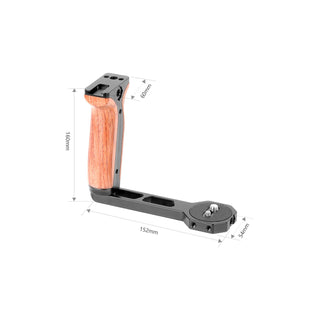 SmallRig Wooden Side Handle for DJI Ronin-S/SC/RS 2/RSC 2 ZHIYUN CRANE 2S/2/V2 MOZA Air 2/AirCorss 2 Gimbals BSS2222