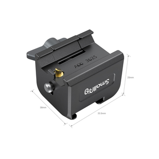 SmallRig NATO-Clamp Mount Plate for DJI RS 2 / RSC 2 / RS 3 / RS 3 Pro / RS 3 mini Stabilizers 3025