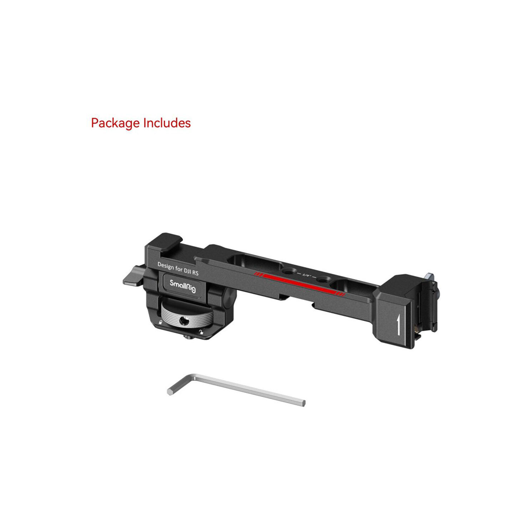 SmallRig Monitor Mounting Support for DJI RS 2 / RSC 2 / RS 3 / RS 3 Pro /RS 3 mini 3026B