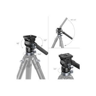 SmallRig Video Head Mount Plate with Leveling Base CH20 4170