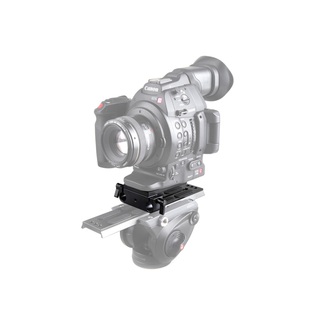 SmallRig Bottom Mount Plate with Dual 15mm Rod Clamp 1775