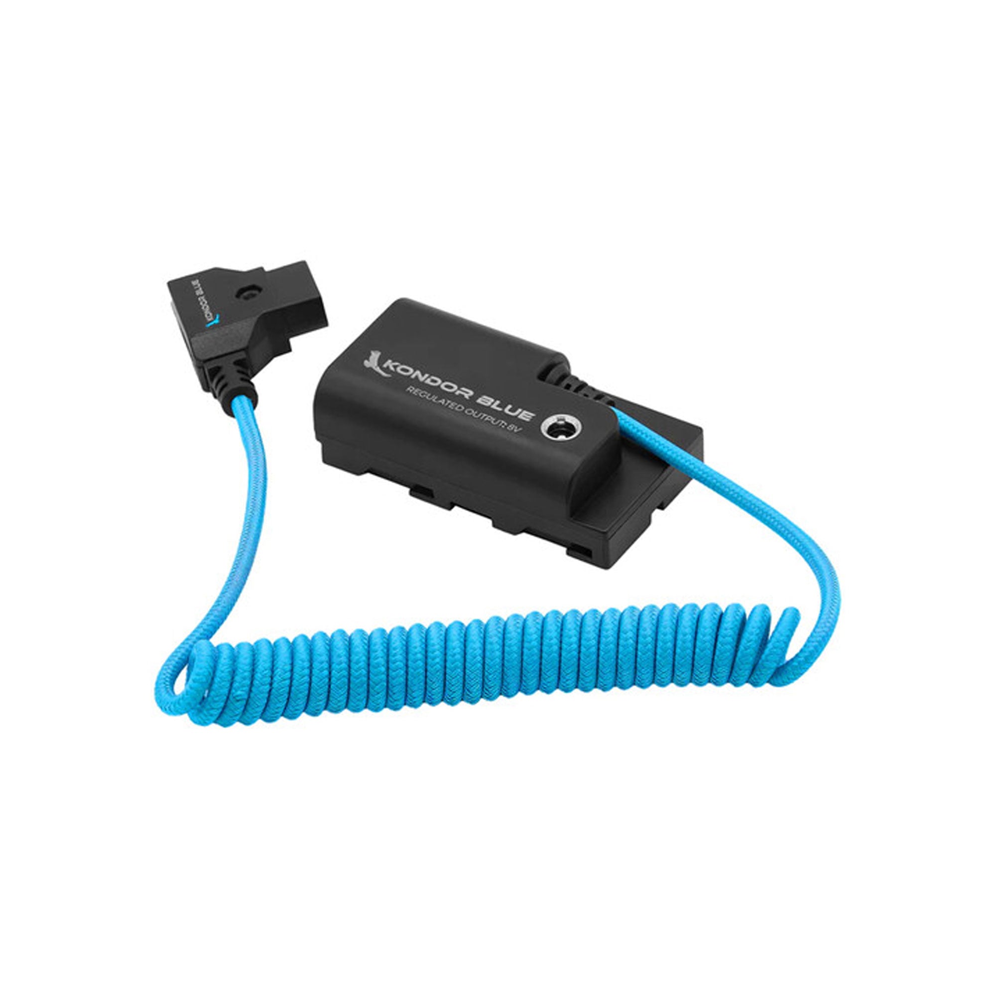 Kondor Blue D-Tap Power Cable to Sony L-Series Dummy Battery