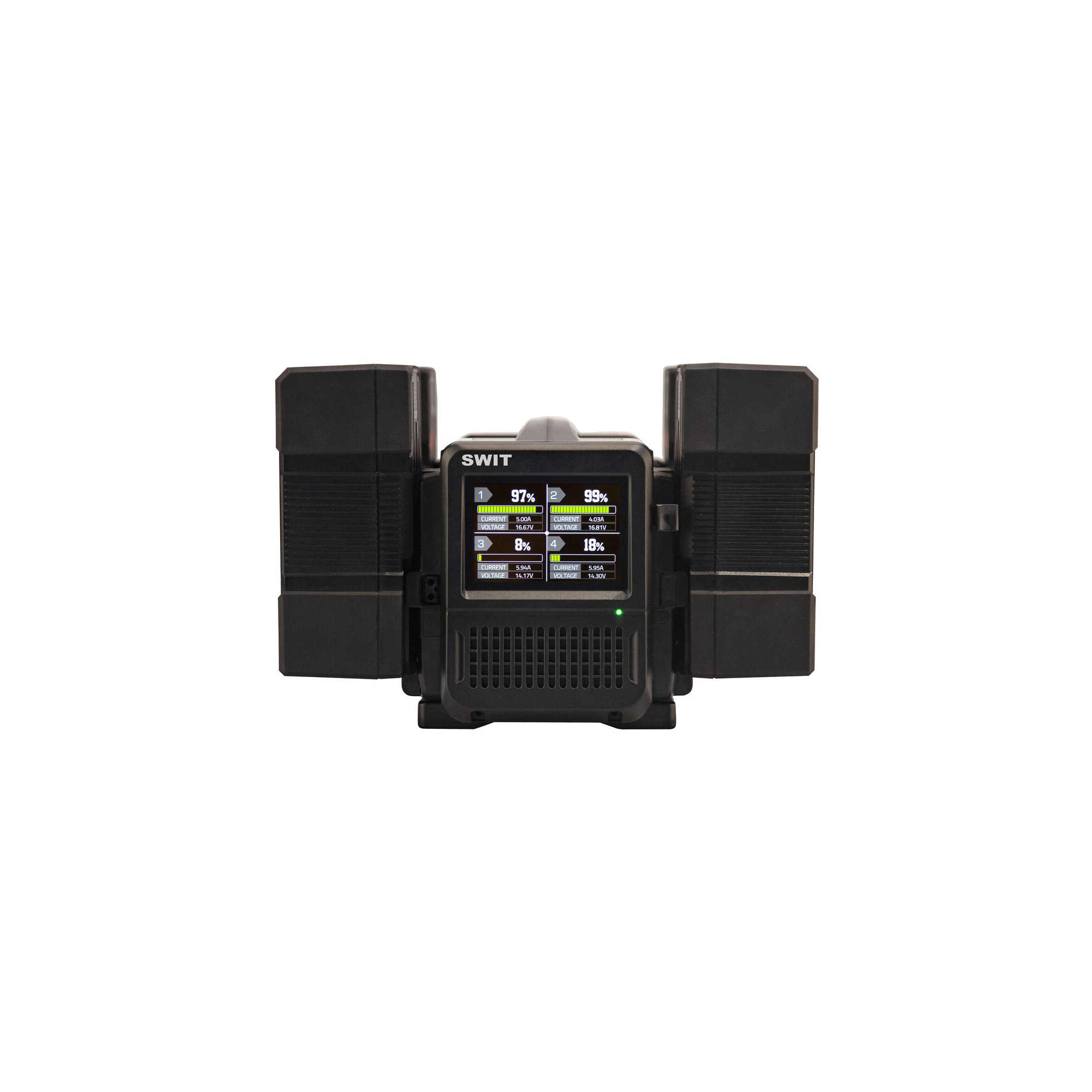 SWIT PC-P461S 4-Bay Simultaneous Fast Charger (V-Mount)