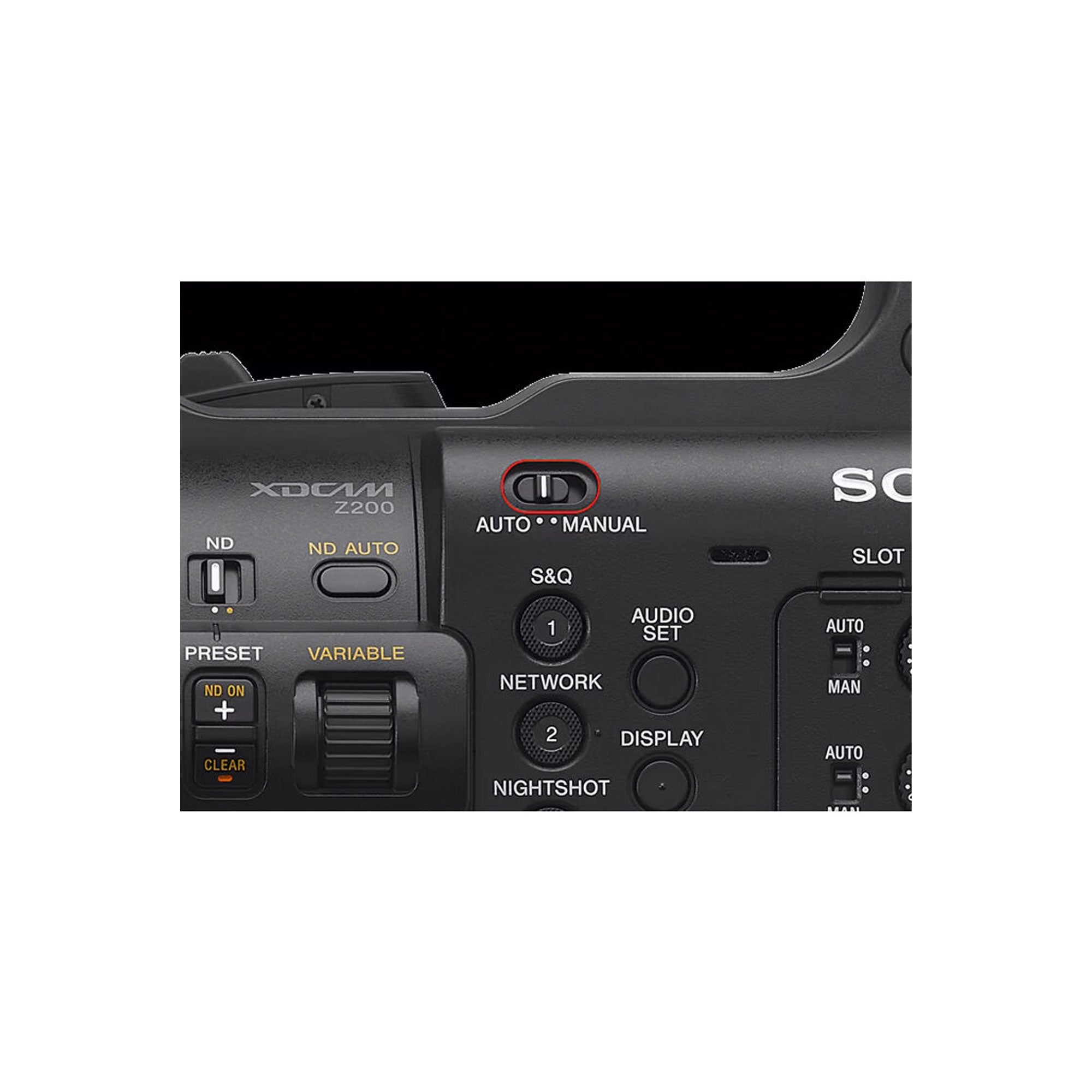 Sony PXW-Z200 4K 1" CMOS Sensor XDCAM Camcorder