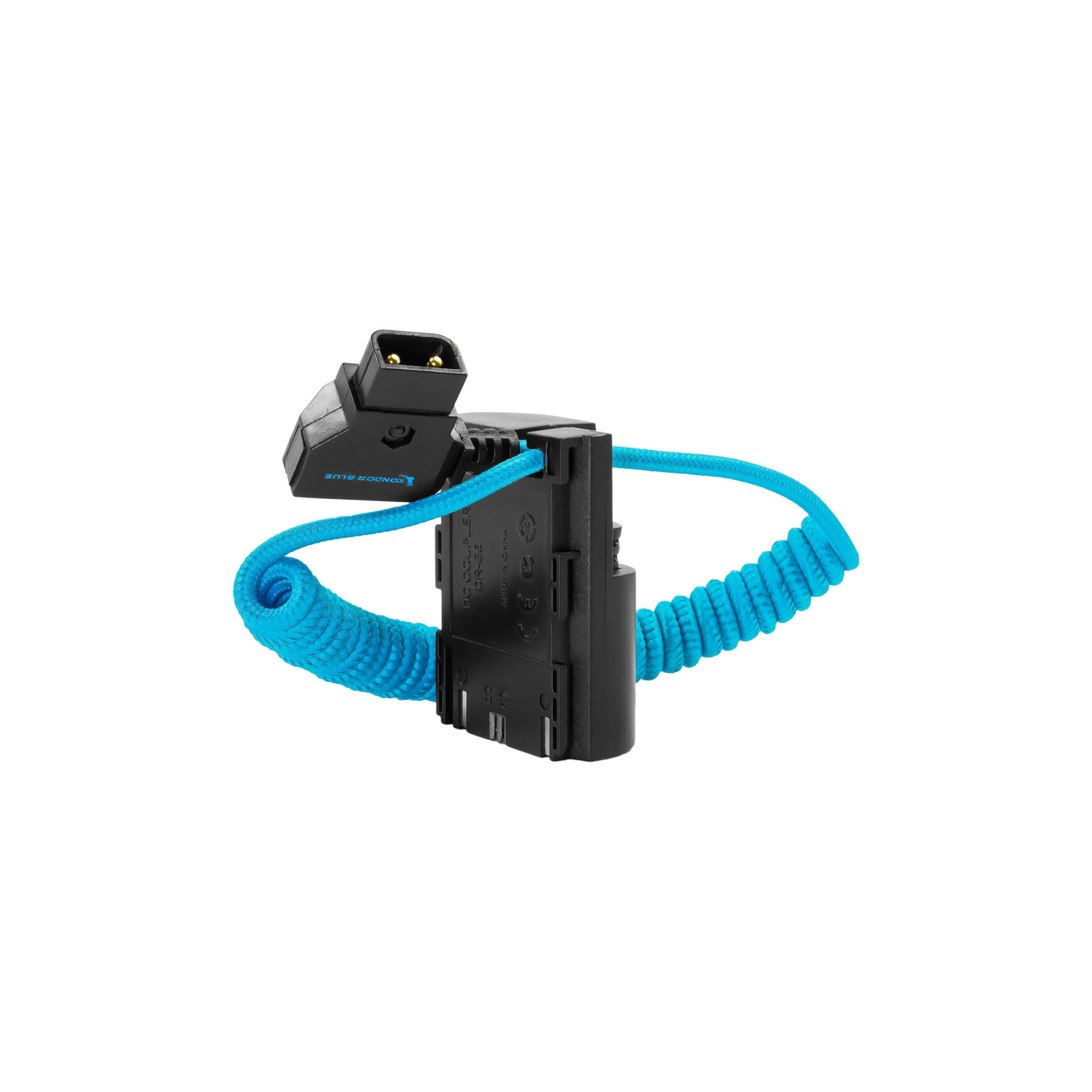 Kondor Blue D-Tap to Canon LP-E6 Dummy Battery Cable (Kondor Blue, 40-90cm)