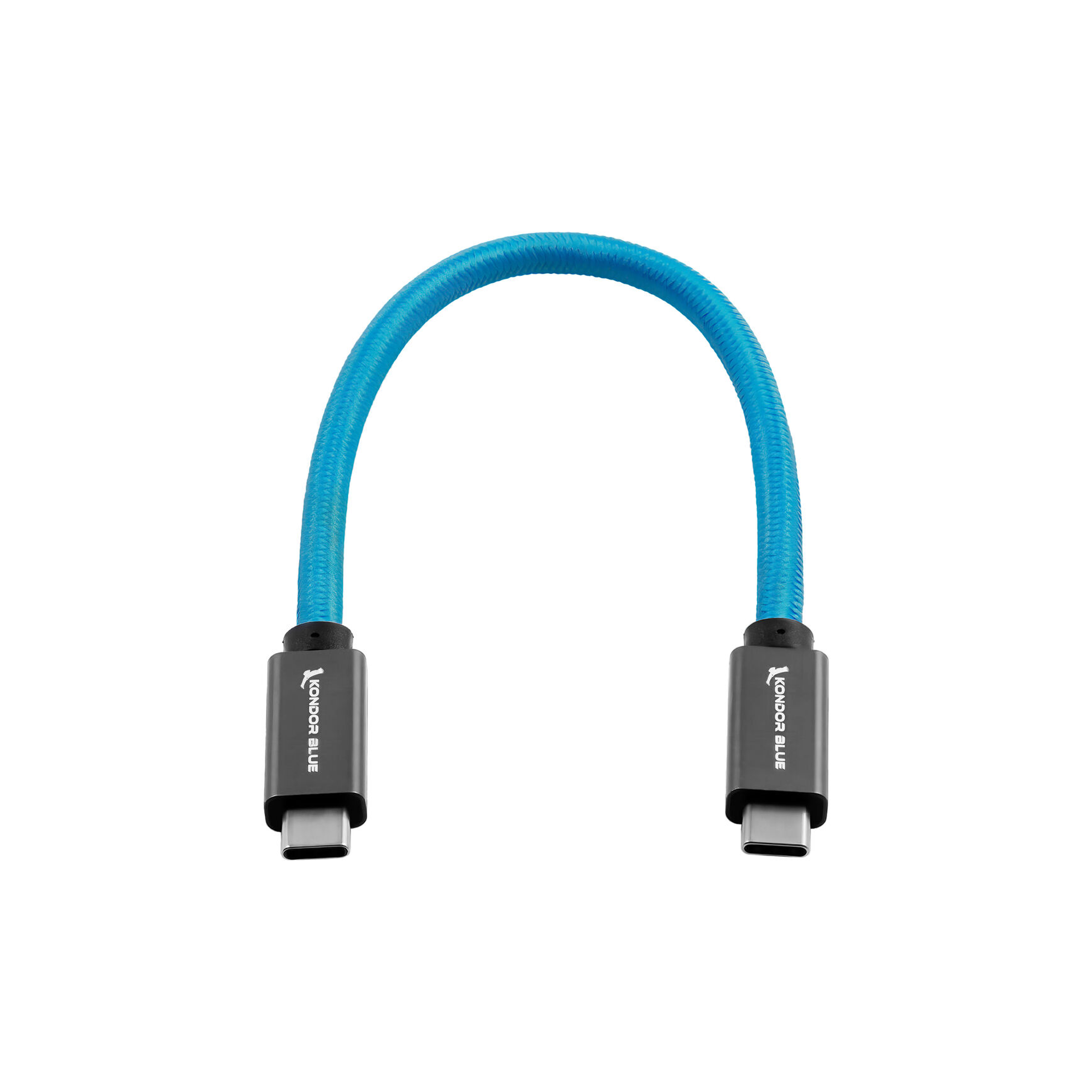 Kondor Blue USB-C 3.1 Gen 2 Cable (21.5cm, Kondor Blue)