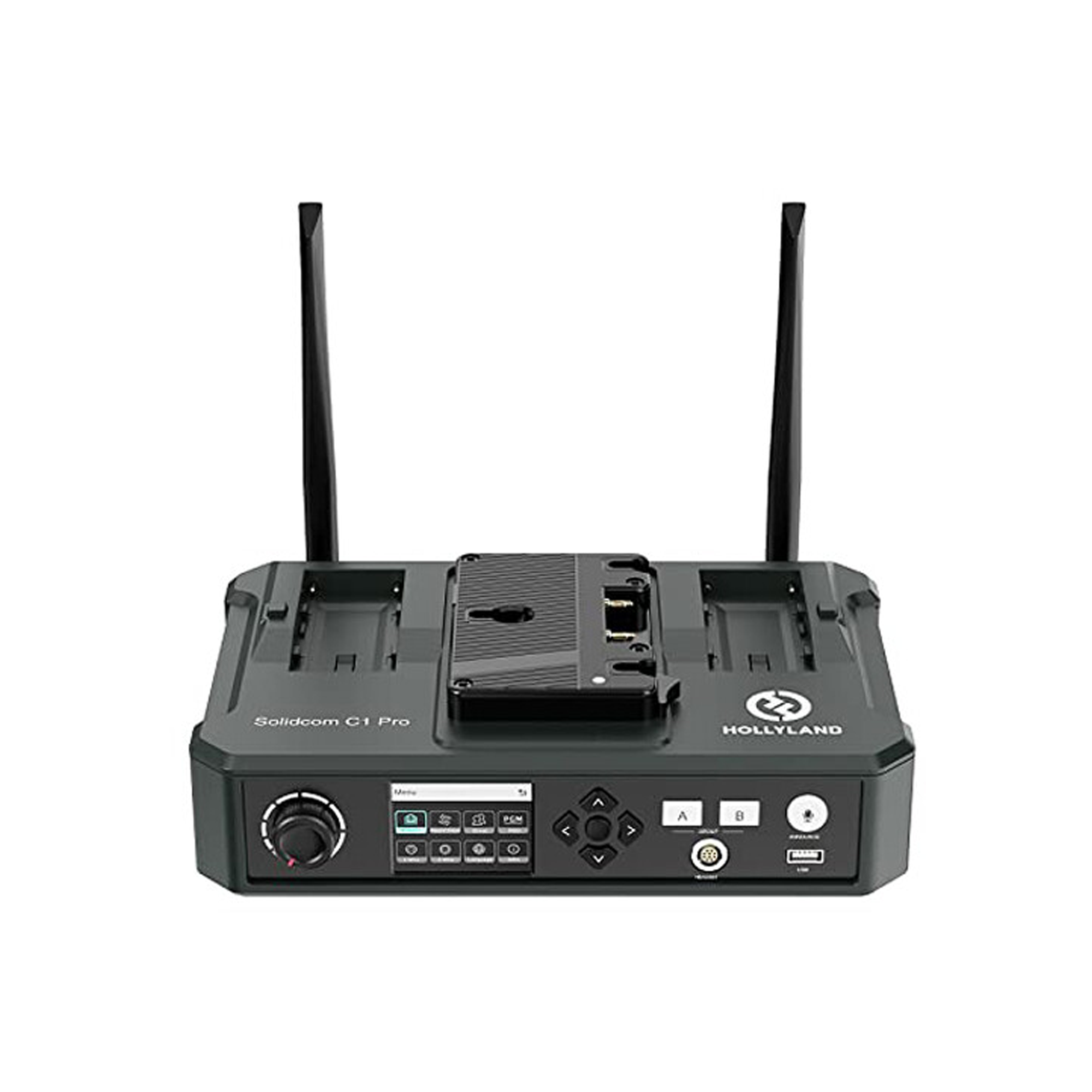 Hollyland Solidcom C1 Pro-Hub4S ENC 5-Person Full-Duplex Wireless Intercom System with Hub (1.9 GHz)