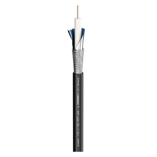 Sommer 600-0161 Video Cable SC-Vector RCB - 1 X 0,80 PVC 6,00 mm Black Per Meter