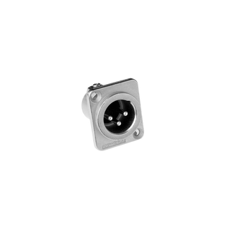 AMPHENOL Audio AC-Series Panel Mount Connector 3 Pole