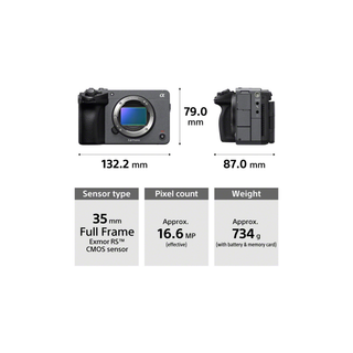 Sony FX5 with XLR handle