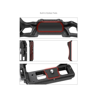 SmallRig "Black Mamba" Half Cage / Cable Clamp for Canon EOS R5/R6/R5 C 3656