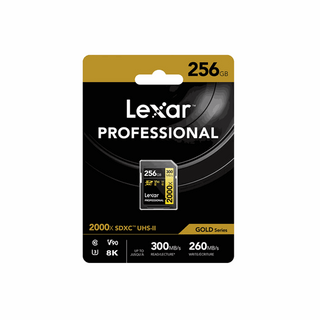 Lexar SD Pro 2000x 256GB Memory Card