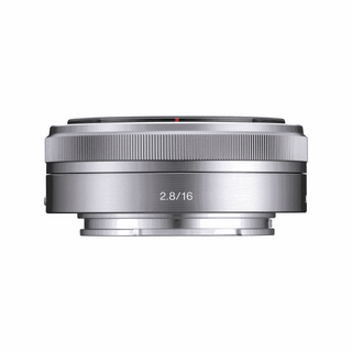 Sony E 16mm f/2.8 Lens (Silver)