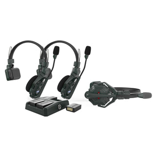 Hollyland Solidcom C1-3S Full-Duplex Wireless DECT Intercom System with 3 Headsets (1.9 GHz)