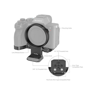 SmallRig Rotatable Horizontal-to-Vertical Mount Plate Kit for Sony a7R IV, a7R V, a7 IV & a7S III