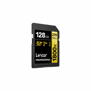 Lexar SD Pro 1800x 128GB Memory Card