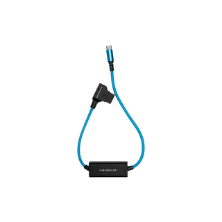 Kondor Blue 16" D-Tap to USB-C Power Delivery Cable for Mirrorless Cameras