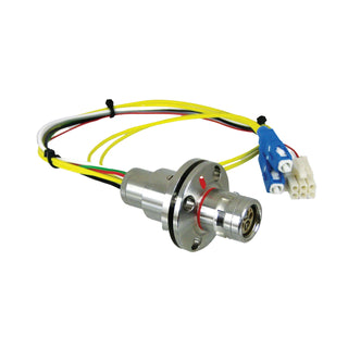 SMPTE311 Lemo 3K93C FXW with LC fibre terminated and bare wire tail 1000mm
