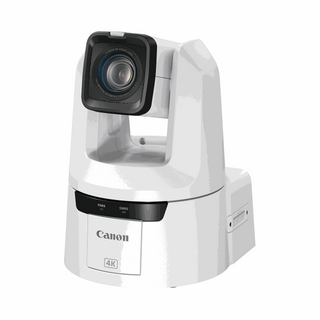Canon CR-N500 Professional 4K NDI PTZ Camera with 15x Zoom and Auto-Tracking (Titanium White)