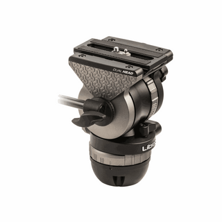 Libec 75mm ball and flat base video head with a pan handle, payload 10kg