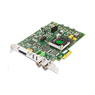 AJA  HD/SD 10-bit Digital and 12-bit Anaolg PCIe w/HDMI I/O PCIe Only (no cables)