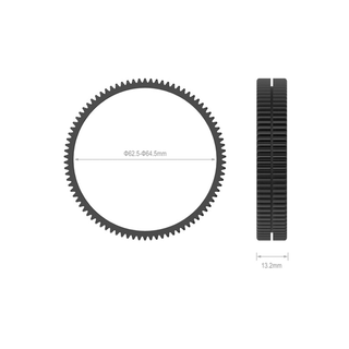 SmallRig _62.5-_64.5 Seamless Focus Gear Ring 3291