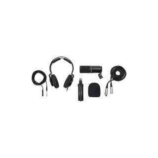 Zoom ZDM-1 Podcast Mic Pack with Headphones, Windscreen, XLR, and Tabletop Stand