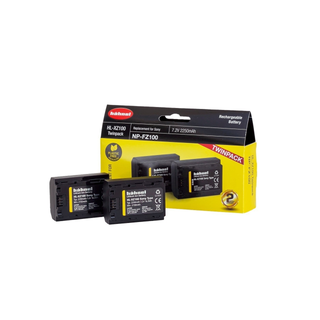 Hahnel 2000mAh Twin Battery Pack SONY NP-FZ100 Compatible Battery