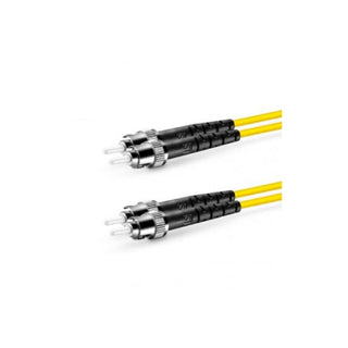 Fiber Patch Cable – ST to ST UPC Single Mode Duplex 10m