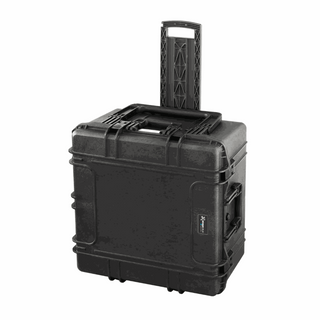 Stage Plus PRO 615TR Black Trolley Case, Empty, ID: L615xW615xH360mm