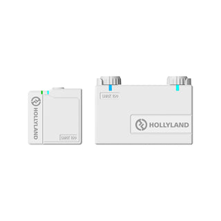 Hollyland LARK 150 Solo Wireless Microphone System (2.4 GHz, White)