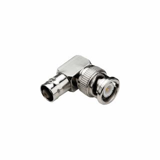 Pearstone BNC-B1R 50ohm Male to BNC Female Right-Angle Adapter