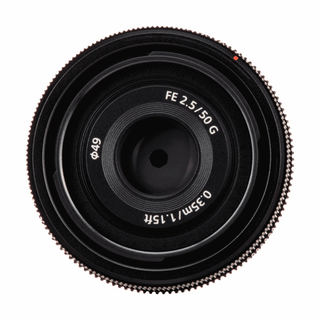 Sony FE 50mm f/2.5 G Lens
