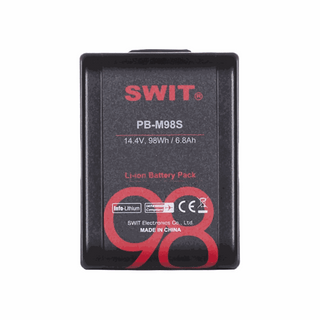 SWIT PB-M98S 14.4V 98Wh Pocket Battery with D-Tap and USB Output (V-Mount)