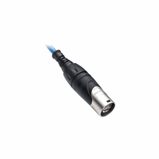 Amphenol XLRnet, XLR cable plug housing to suit preassembled RJ45, Nickel