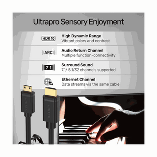 Unitek 2m 4K 60Hz High Speed Micro HDMI to HDMI Cable