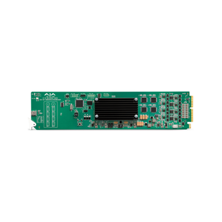 AJA OG-12G-AMA openGear 12G-SDI - Analog Audio Embedder/Disembedder