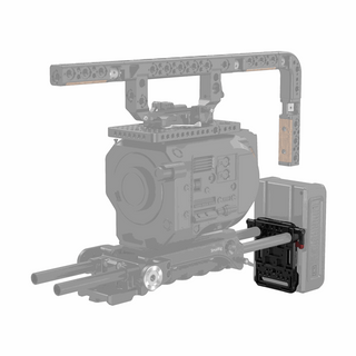 SmallRig V-Lock Battery Plate with 15mm LWS Rod Clamp