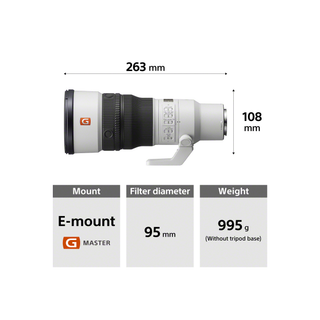 Sony FE 600mm F6.3 Gm Lens