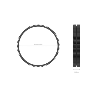 SmallRig _75-_77 Seamless Focus Gear Ring 3294