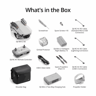 DJI MINI 2 SE Drone Fly More Combo