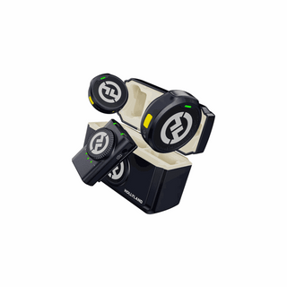 Hollyland LARK M2 DUO 2-Person Wireless Camera-Mount Microphone System (2.4 GHz, Shine Charcoal)