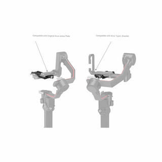 SmallRig Arca-Swiss Quick Release Plate for DJI RS2 / RSC2 / Ronin-S / RS3 / RS3 Pro Stabilizers 3061