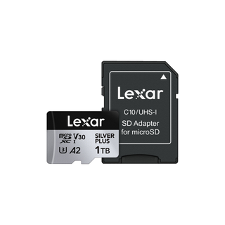 Lexar MicroSD Silver PLUS 1TB UHS I C10, U3