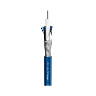 Sommer 600-0162 Video Cable SC-Vector RCB - 1 X 0,80 PVC 6,00 mm Blue Per Meter